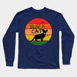 Black Cat Long Sleeve T-Shirt